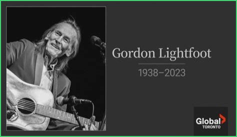 Gordon Lightfoot Awards and Honours